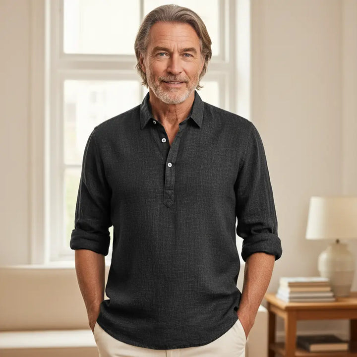 Classic Short-Sleeved Shirt for Men
