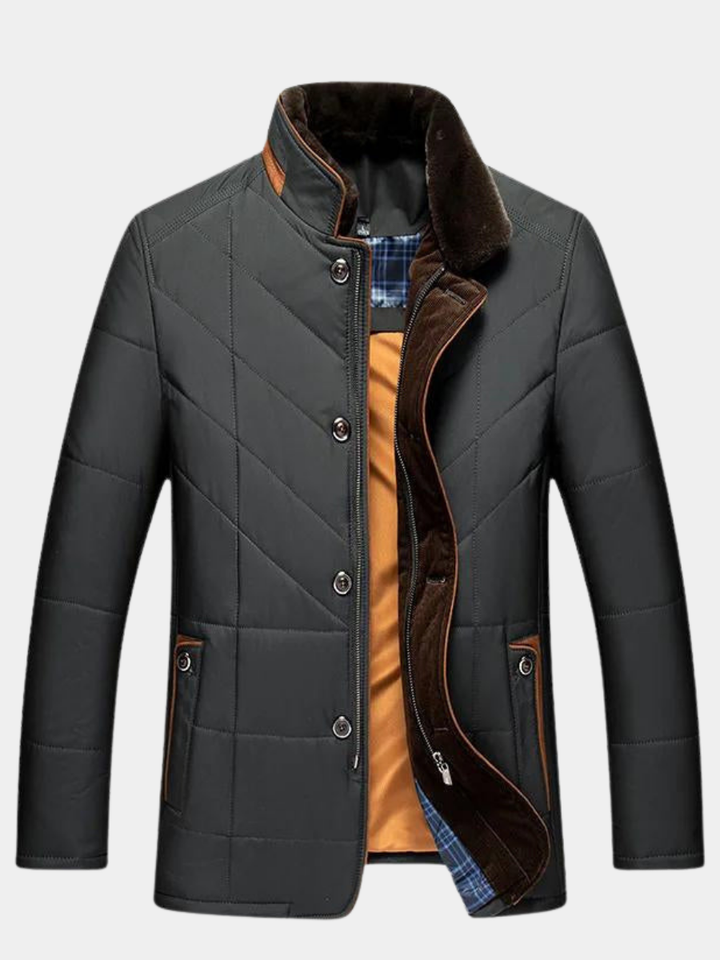 Warm winter jacket for men