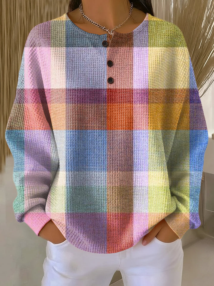 Plaid Top for Women