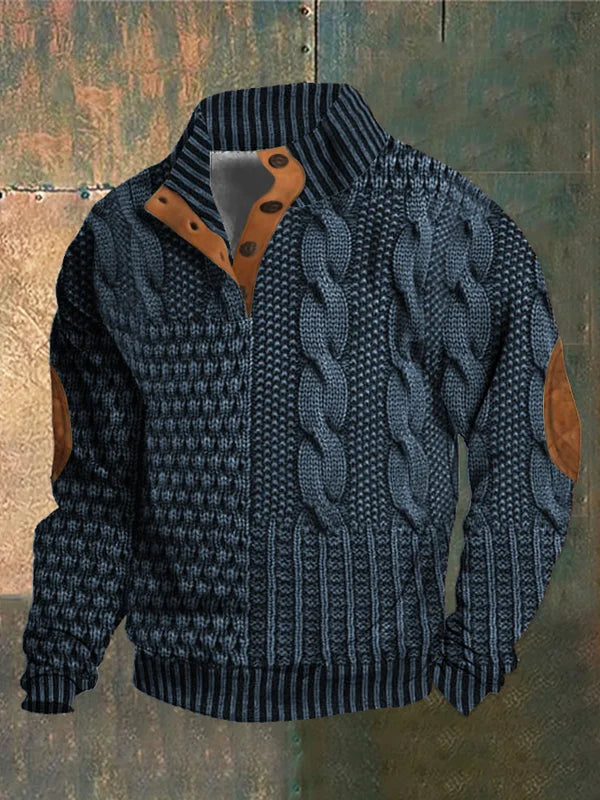 Cable-Knit Sweater for Men