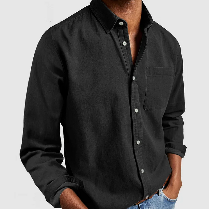 Linen Shirt With Long Sleeves