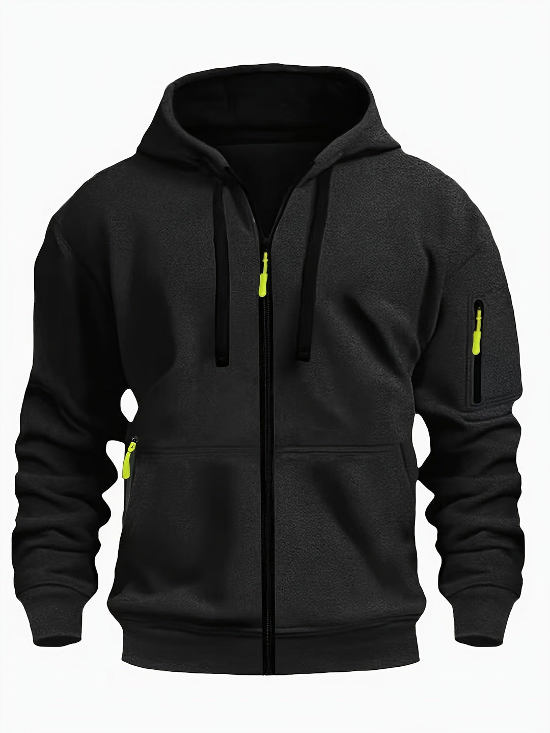 Men's zip-up hoodie