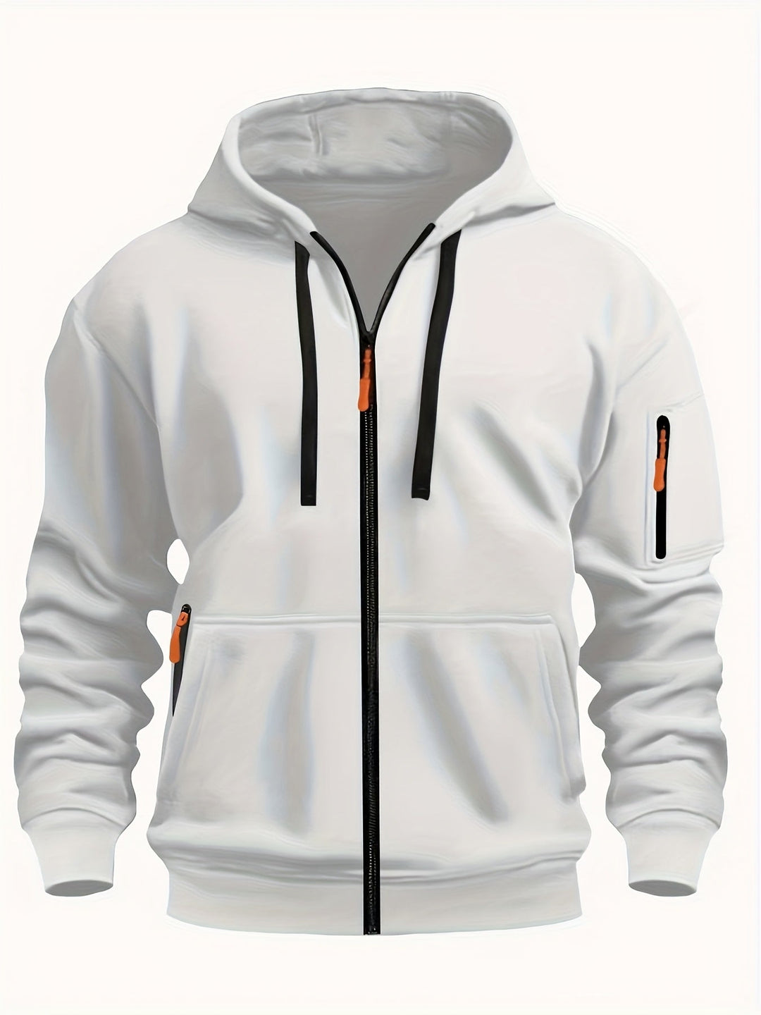 Men's zip-up hoodie
