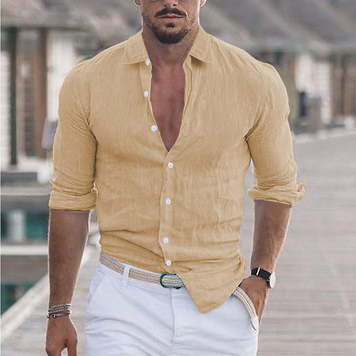 Casual button-up shirt for men
