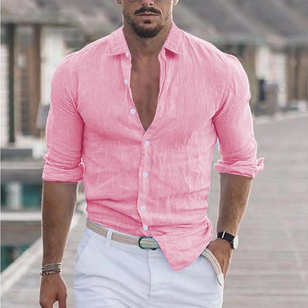Casual button-up shirt for men