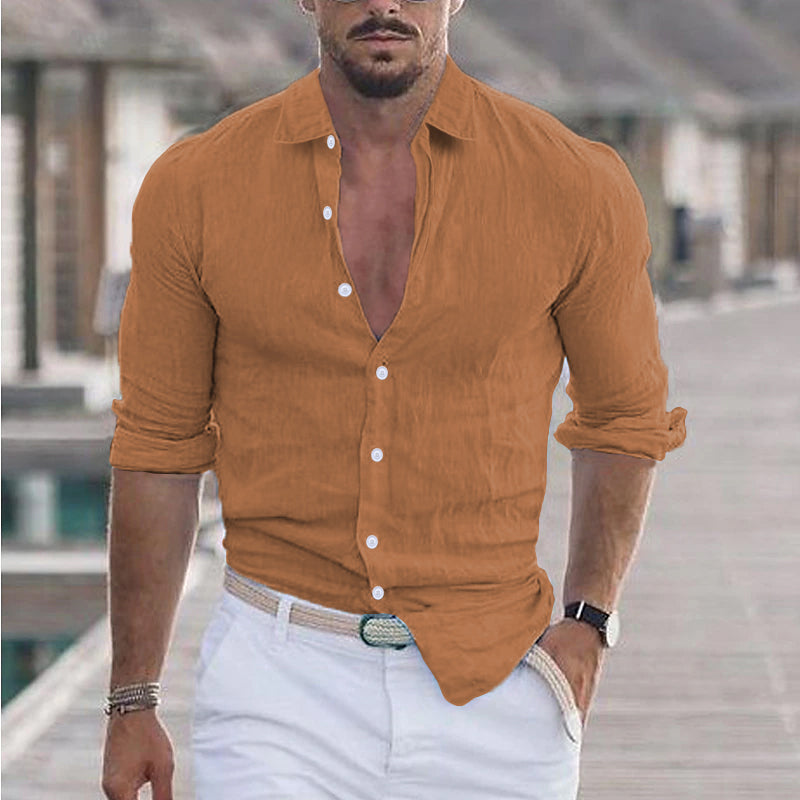 Casual button-up shirt for men