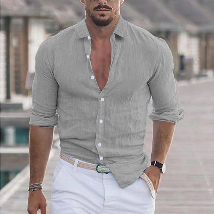 Casual button-up shirt for men