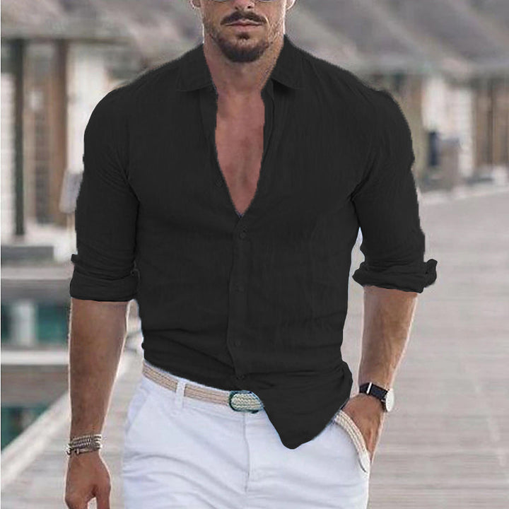 Casual button-up shirt for men