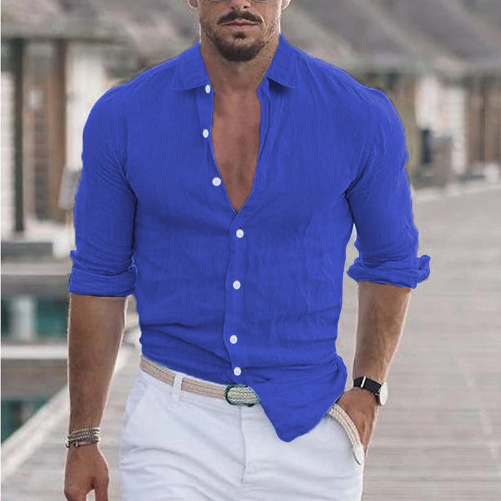 Casual button-up shirt for men