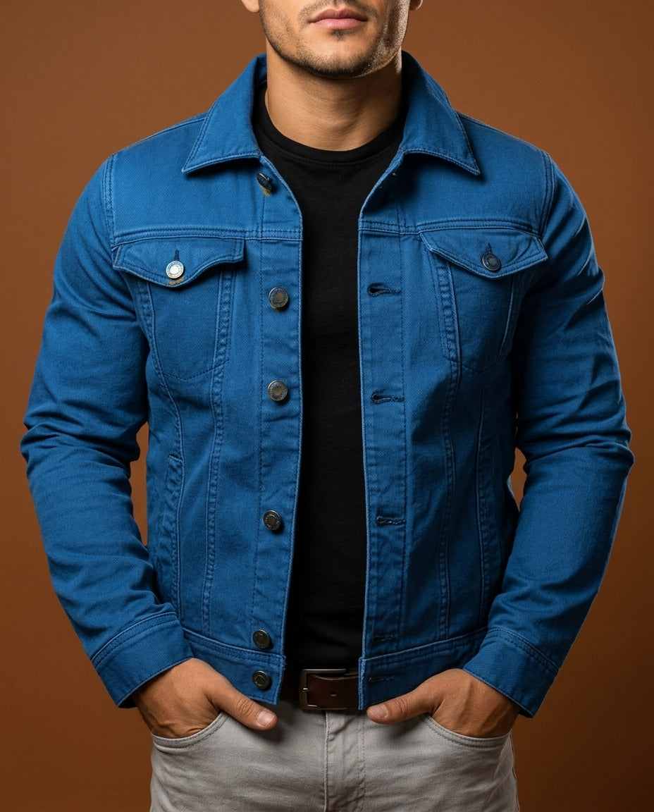 Denimjakke til Herrer