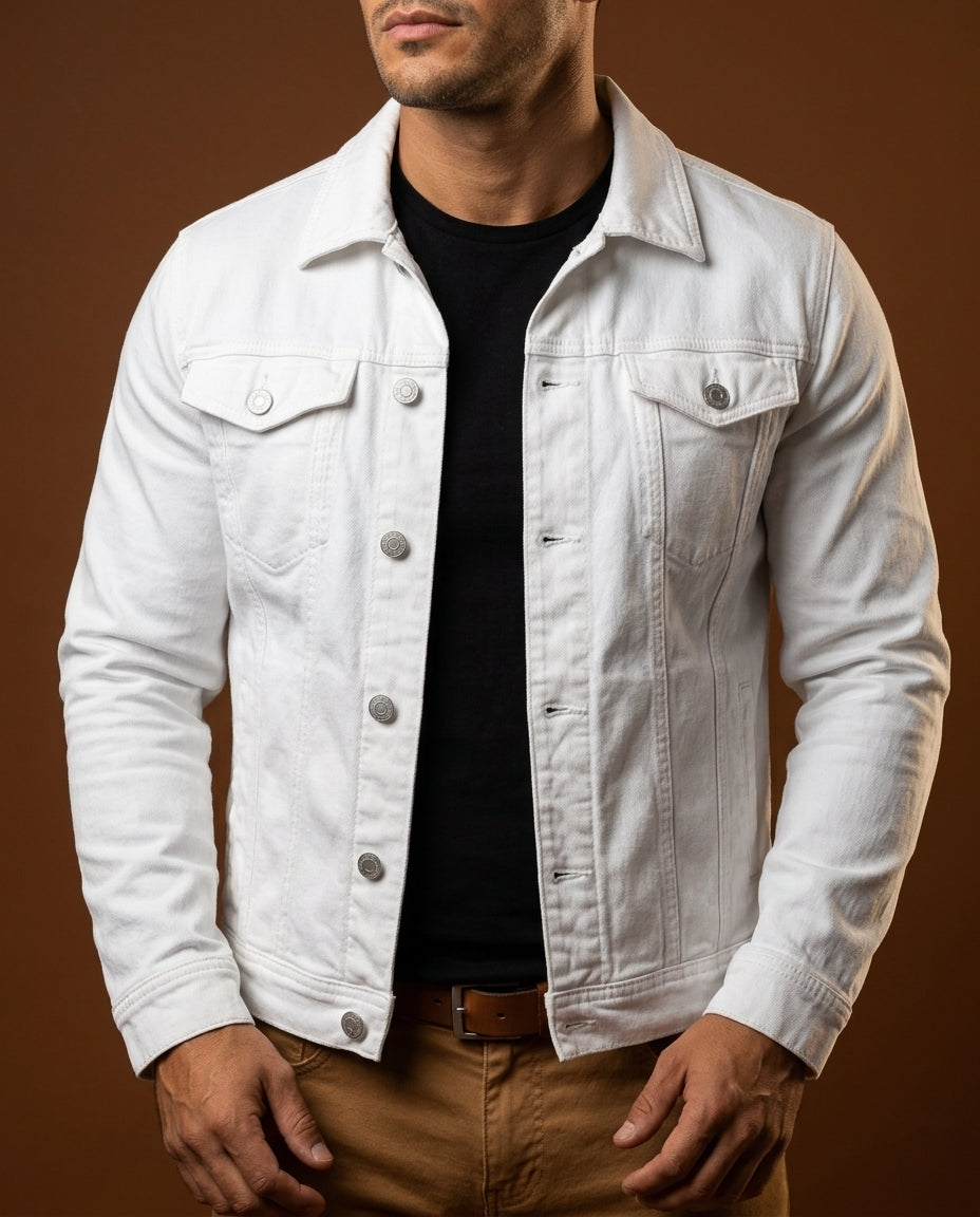 Denimjakke til Herrer