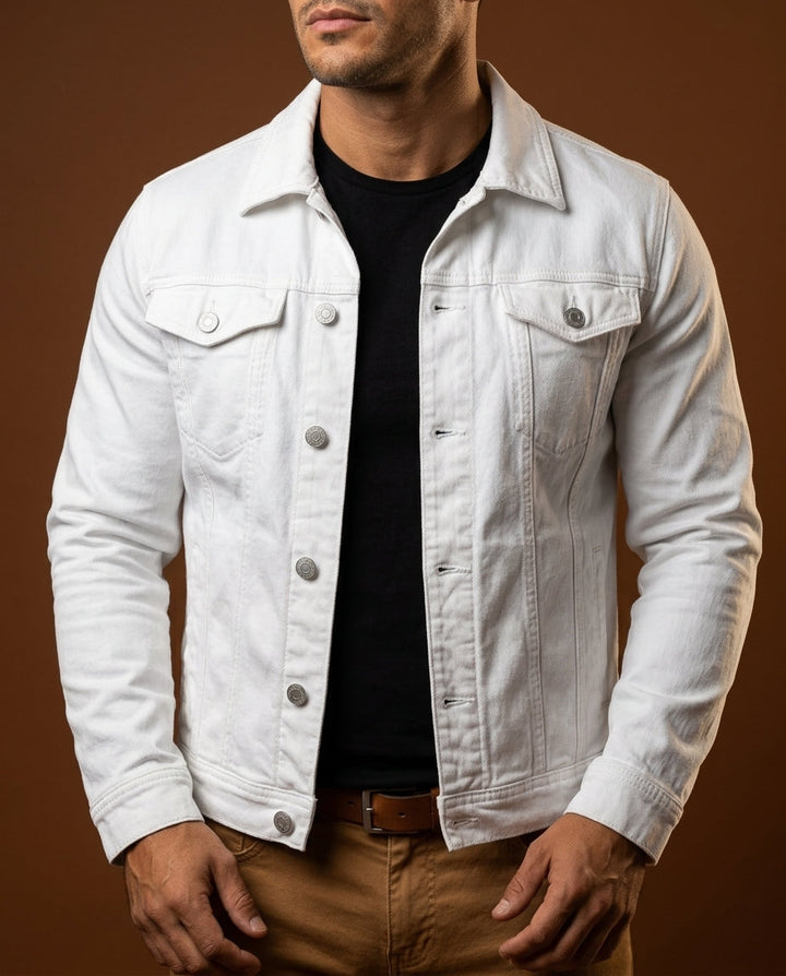 Denimjakke til Herrer