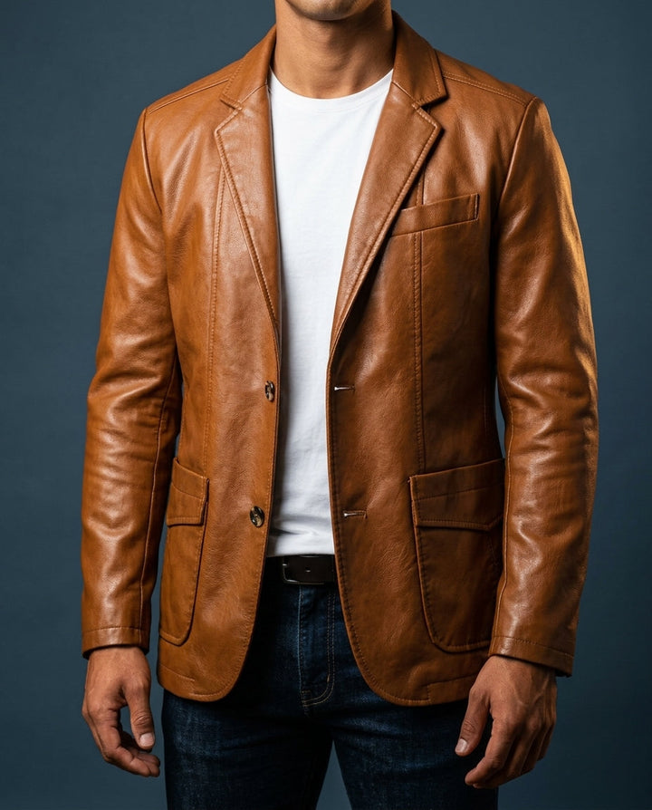 Custom Leather Jacket for Men