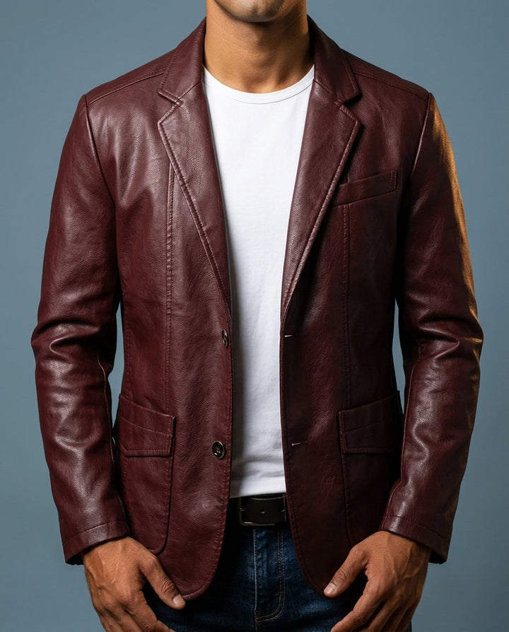 Custom Leather Jacket for Men