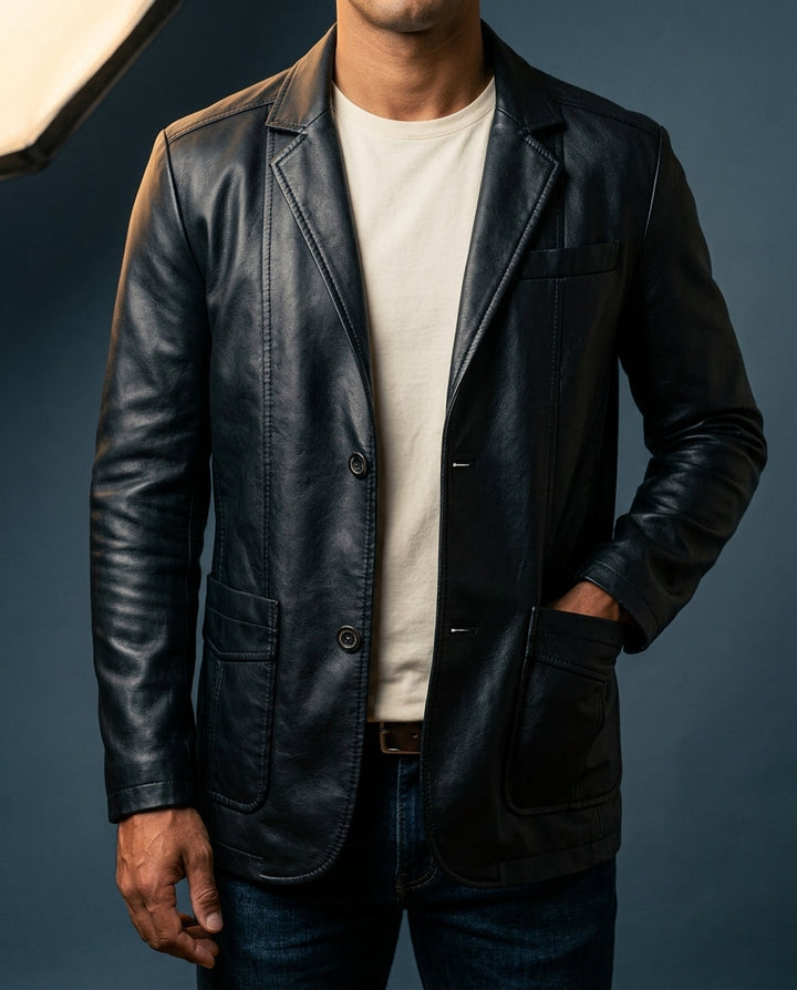 Custom Leather Jacket for Men