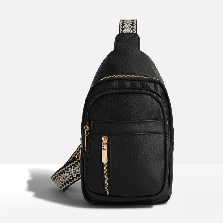 Anti-theft crossbody bag
