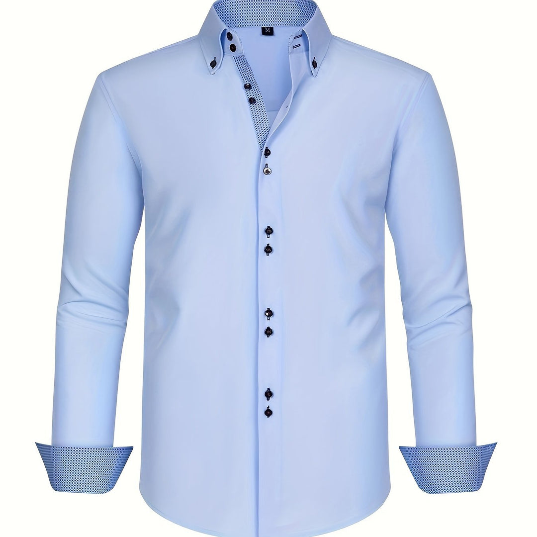 Men's Shirt With Long Sleeves