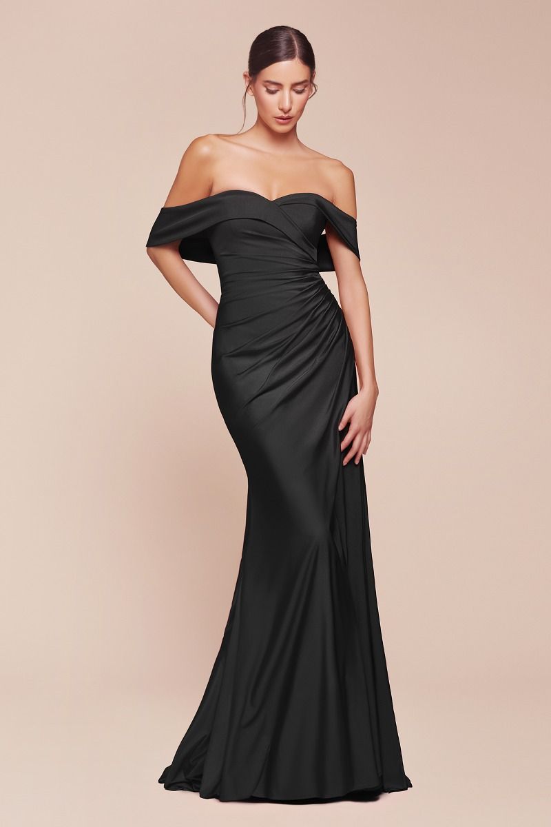 Figure-Hugging Off-the-Shoulder Dress for Women