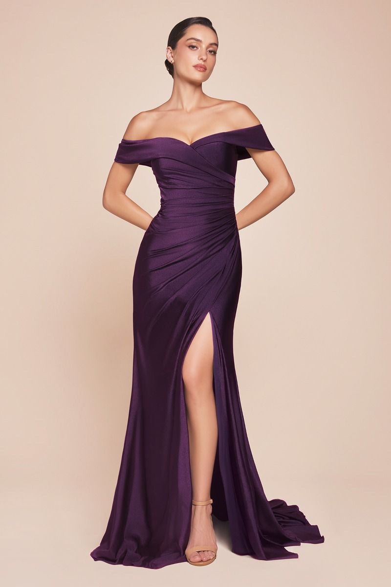 Figure-Hugging Off-the-Shoulder Dress for Women
