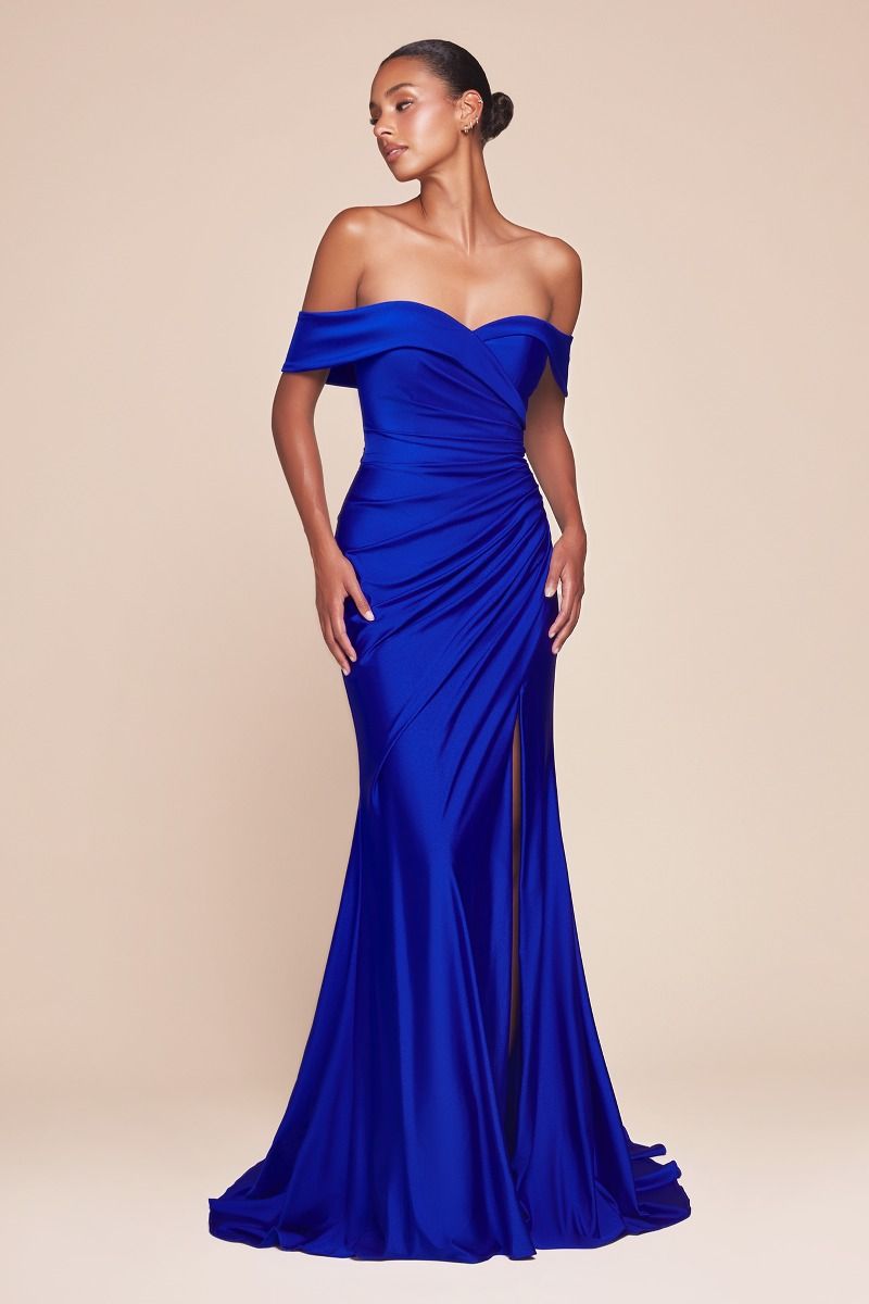 Figure-Hugging Off-the-Shoulder Dress for Women