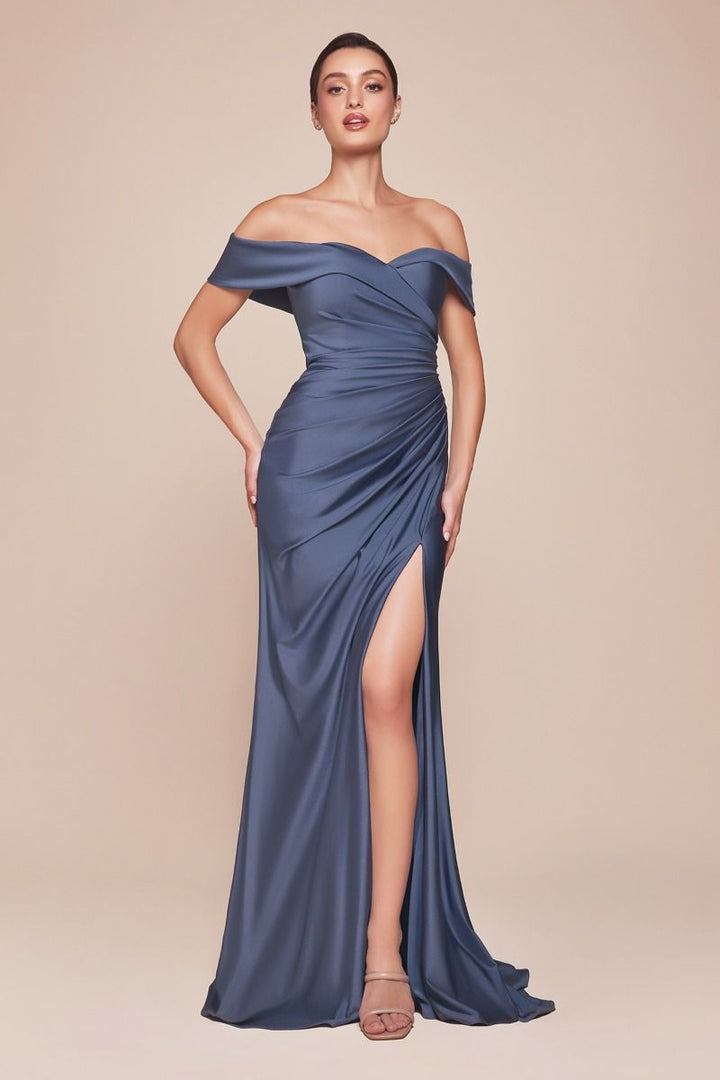 Figure-Hugging Off-the-Shoulder Dress for Women