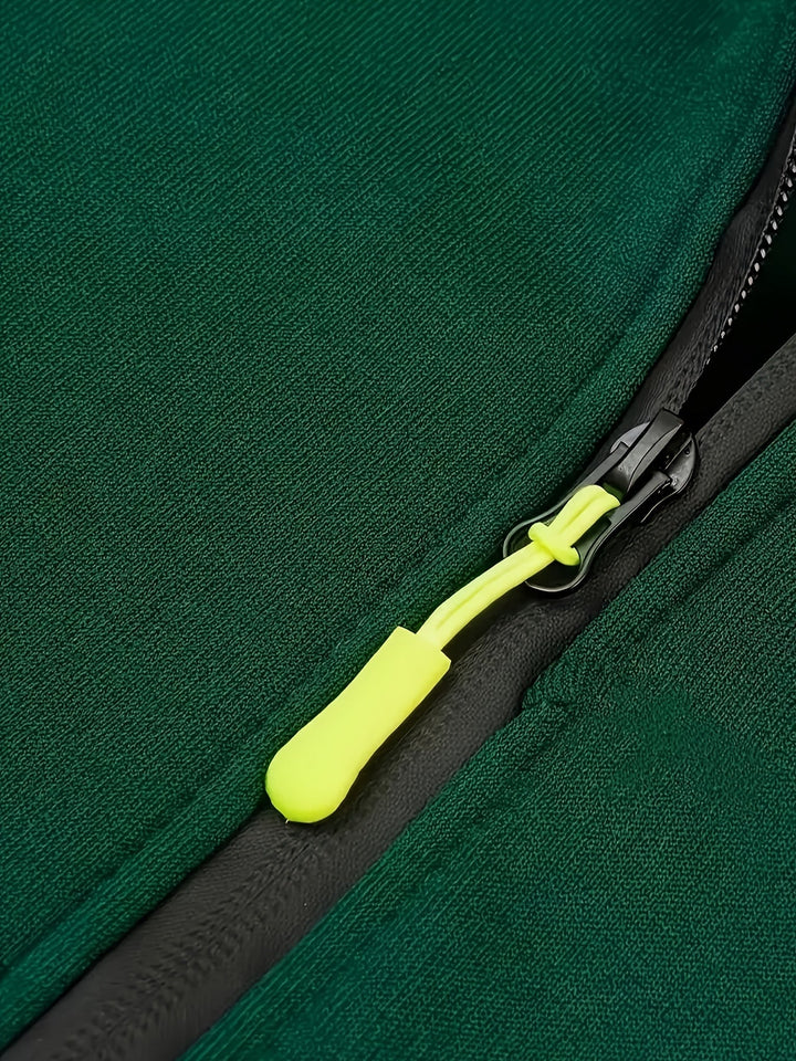 Men's zip-up hoodie