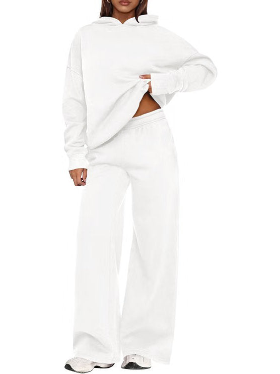 Women's Loungewear Set with Hooded Jacket and Sweatpants