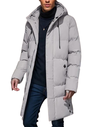 Hooded Puffer Jacket for Men