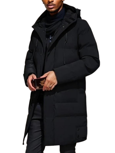 Hooded Puffer Jacket for Men