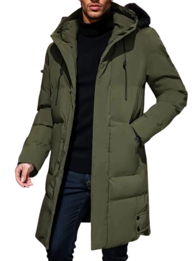 Hooded Puffer Jacket for Men