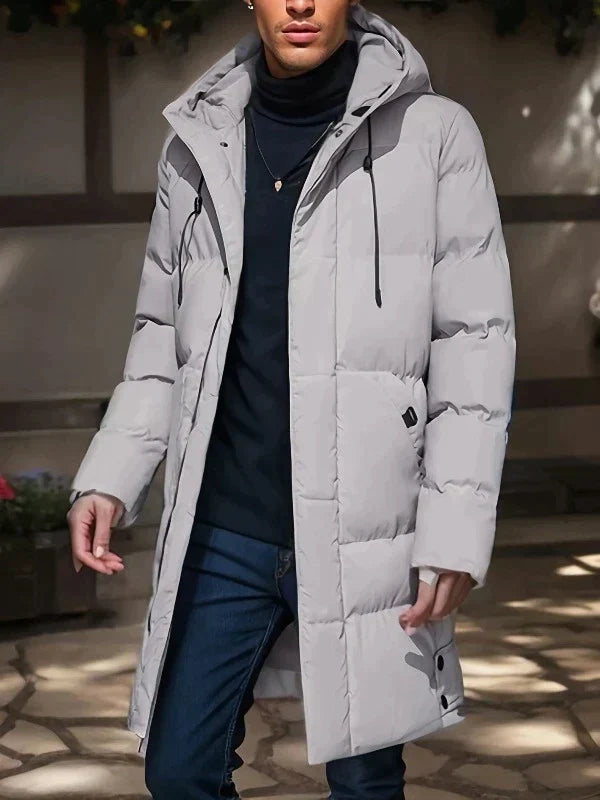 Hooded Puffer Jacket for Men