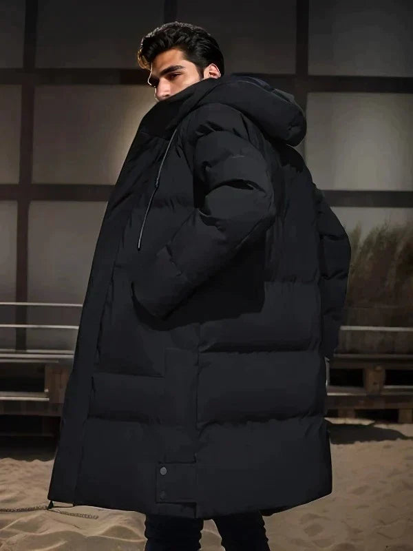 Hooded Puffer Jacket for Men