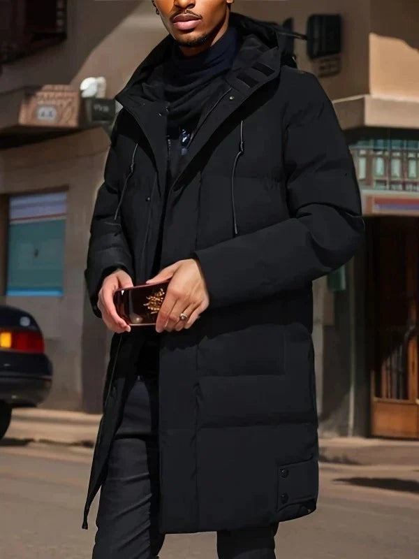 Hooded Puffer Jacket for Men