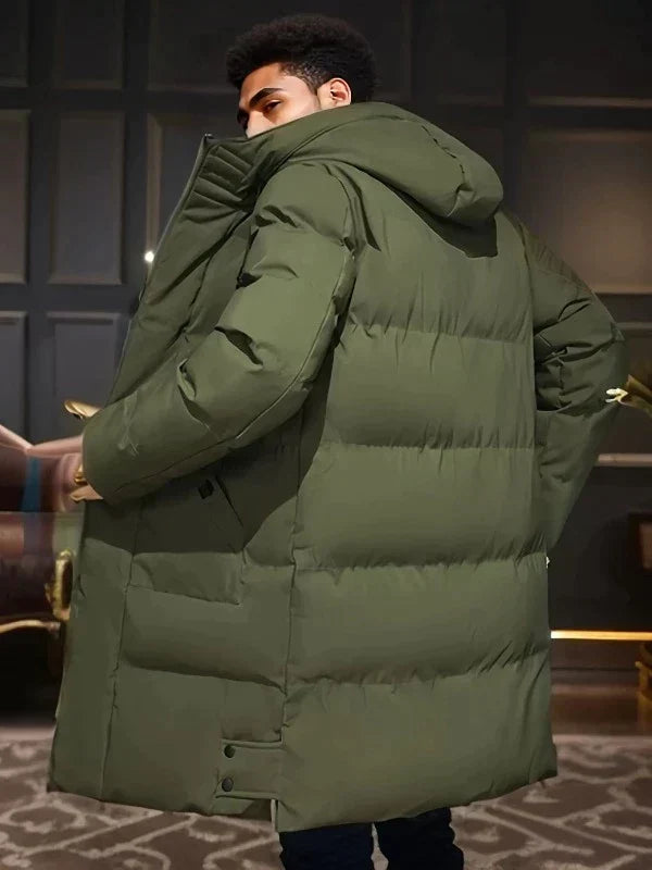 Hooded Puffer Jacket for Men