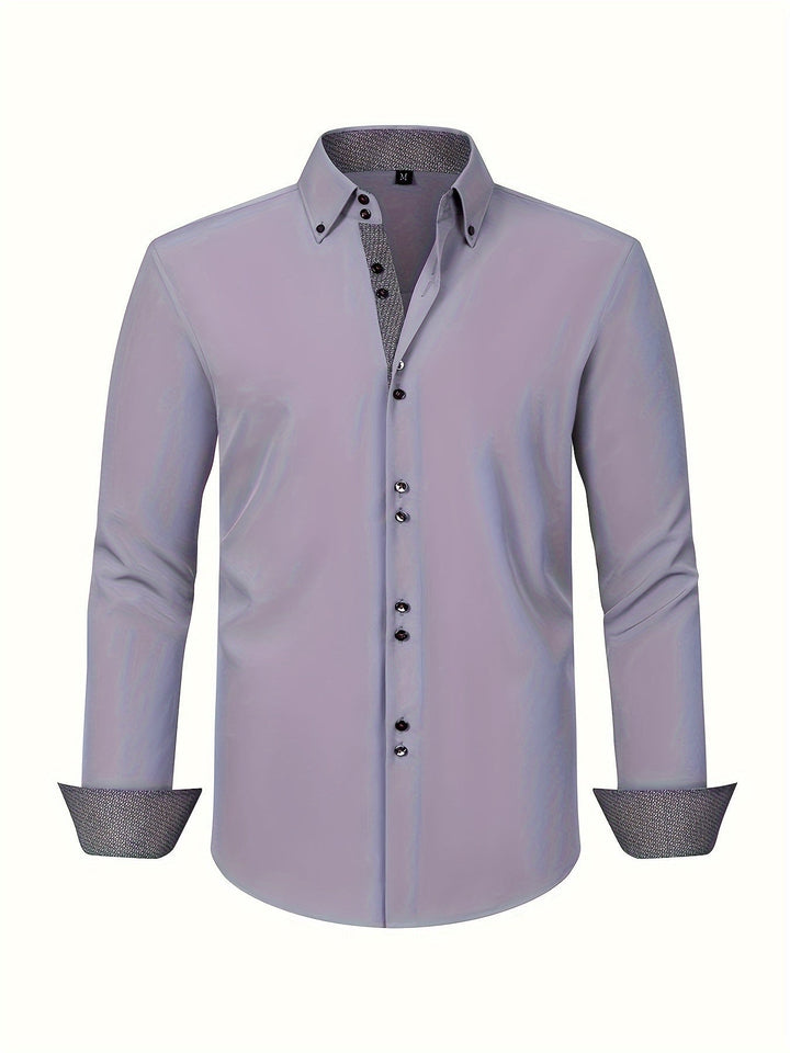 Men's Shirt With Long Sleeves