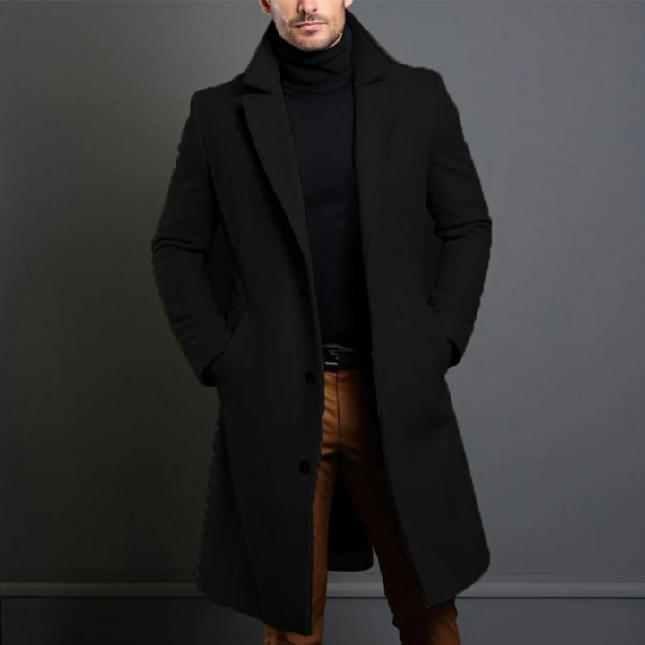 Uld Trenchcoat til Herrer