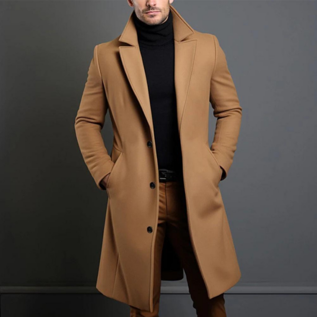 Uld Trenchcoat til Herrer