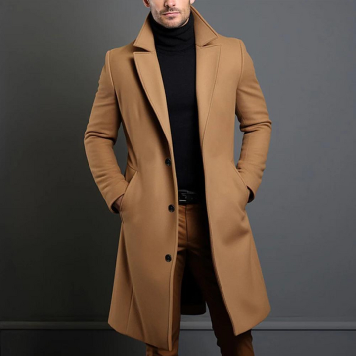 Uld Trenchcoat til Herrer