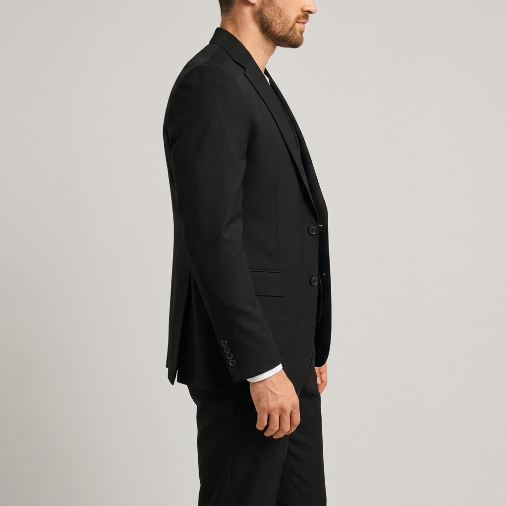 Custom three-piece suit for men
