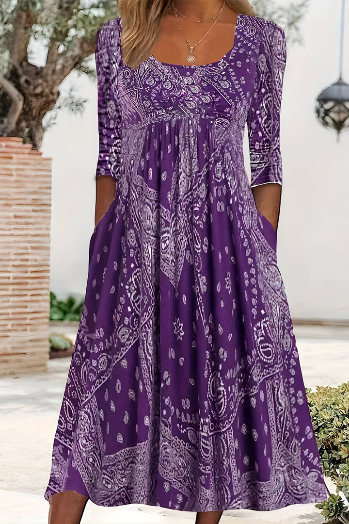 Classic Midi Dress for Women