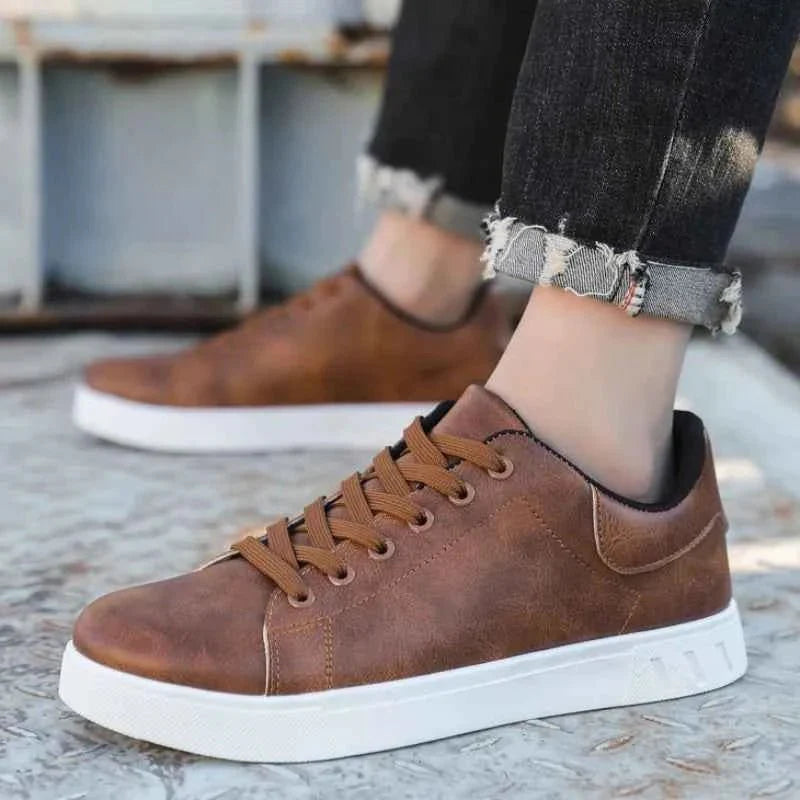 Komfort Sneakers I Kunstlæder Dame