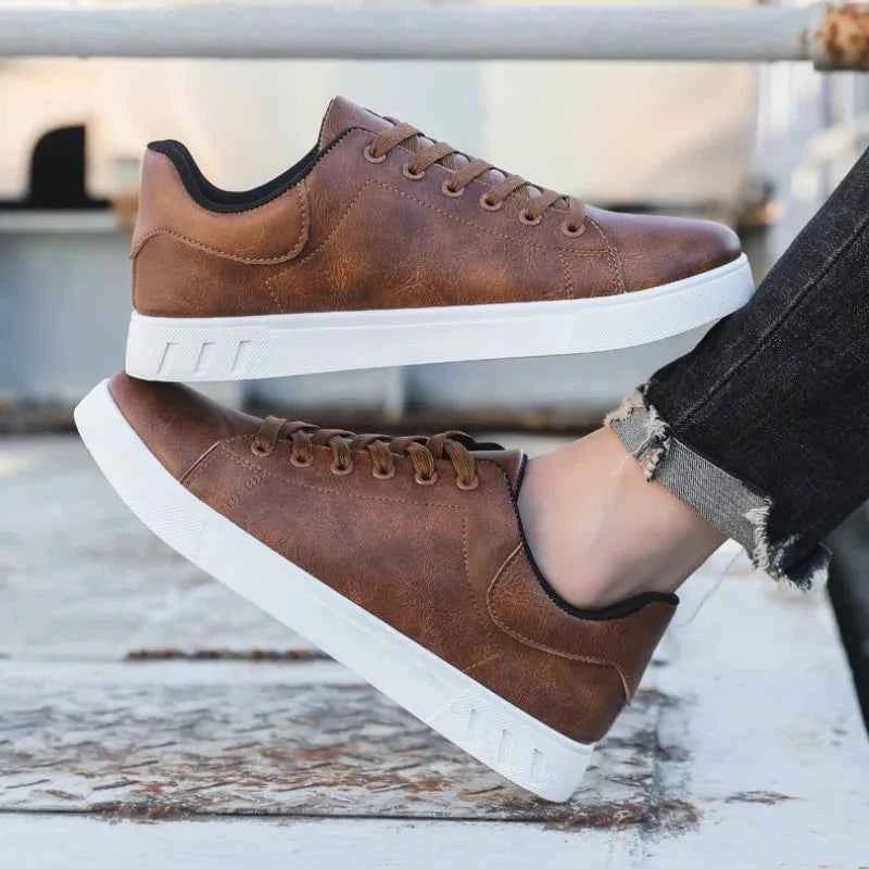 Komfort Sneakers I Kunstlæder Dame