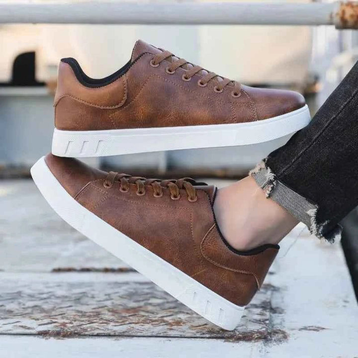 Komfort Sneakers I Kunstlæder Dame