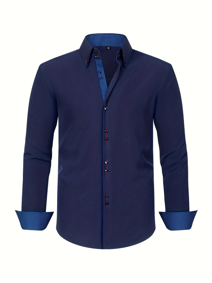 Men's Shirt With Long Sleeves