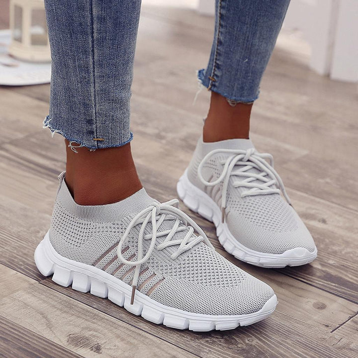 Letvægts Net Sneakers Til Dame