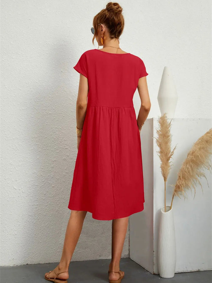 A-line Midi Dress for Women