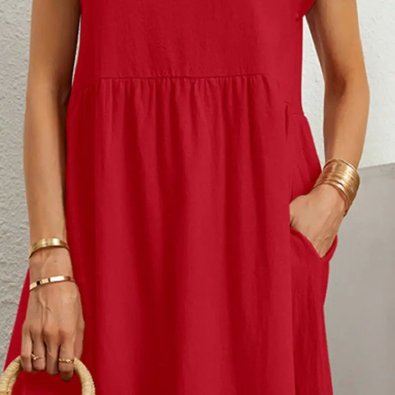 A-line Midi Dress for Women