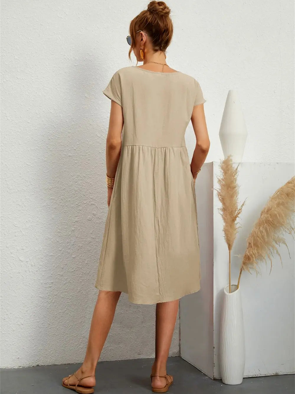 A-line Midi Dress for Women