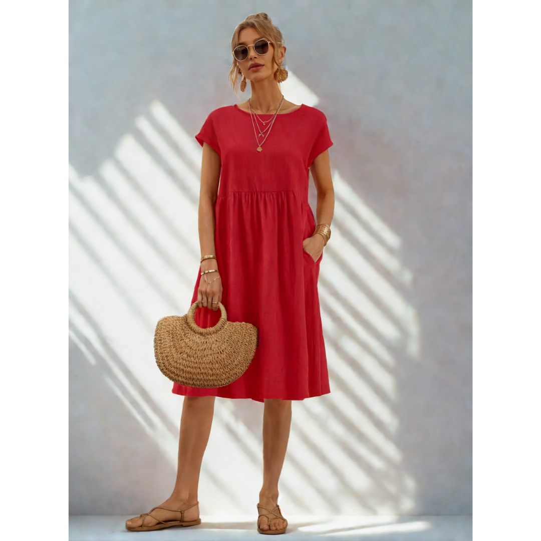 A-line Midi Dress for Women