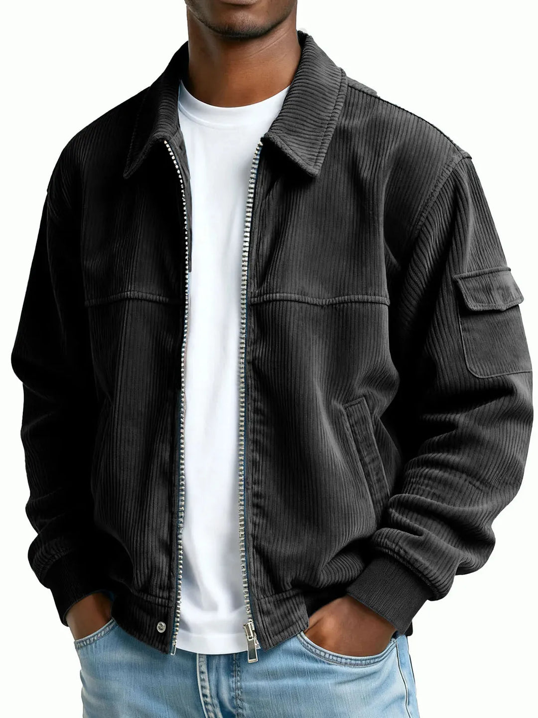 Hartwell | Men's Ribbed Texture Jacket